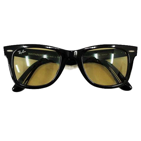 レイバン Ray Ban サングラス Wayfarer ウェイファーラー 52 22 150 黒 ブラック K メンズ 170 ベクトルパーク