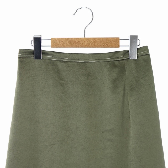 トゥモローランド Tomorrowland 19awマーメイドロングスカート マキシ丈 34 緑 グリーン Kx Os レディース 170 ベクトルパーク