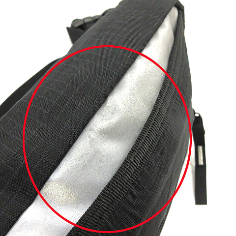 ポーター Porter 吉田カバン リップストップ ボディバッグ ウエストバッグ ナイロン 黒 ブラック 廃盤 Yo27 メンズ 170 ベクトルパーク