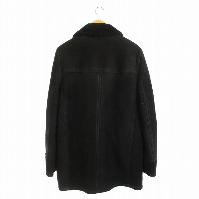 定価60万円PRADAムートンコート46 プラダ ボアコート シープレザー プラダ PRADA ムートンジャケット アウター シープスキン 裏ボア