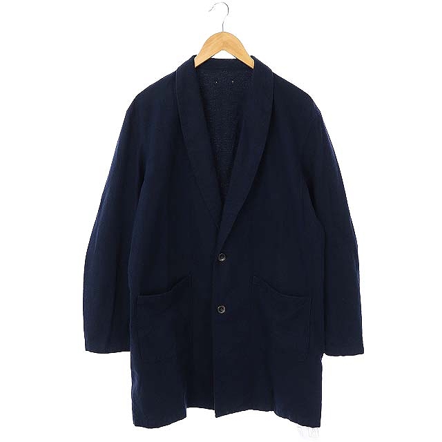 SOPHNET コート ネイビー SOPHNET ネイビー モッズコート ファー付き