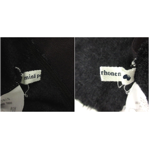 ミナペルホネン mina perhonen hana hane タイツ ニット 蝶