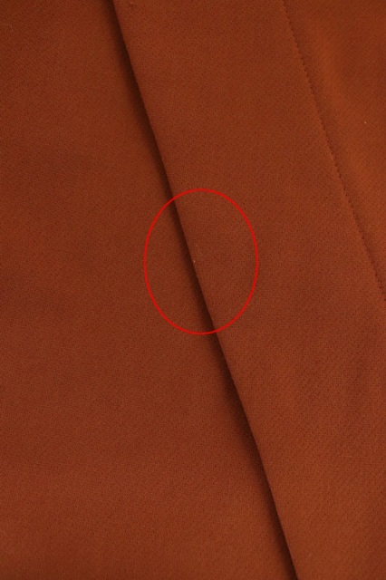 クラネ Clane ワンピース ひざ丈 リボン 七分袖 1 テラコッタ 茶 Df Os レディース 170 ベクトルパーク