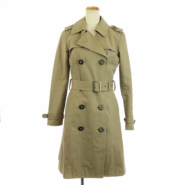 バーバリーブルーレーベル BURBERRY BLUE LABEL トレンチコート ダブル 