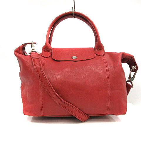 ロンシャン LONGCHAMP プリアージュ キュイール バッグ ハンド  