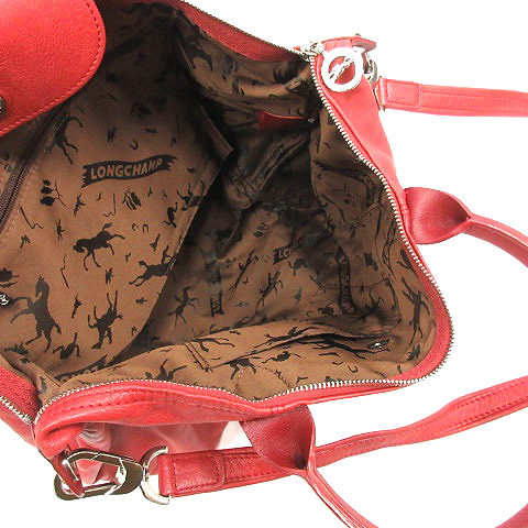 ロンシャン LONGCHAMP プリアージュ キュイール バッグ ハンド  