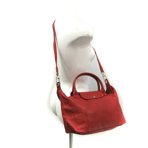 ロンシャン LONGCHAMP プリアージュ キュイール バッグ ハンド