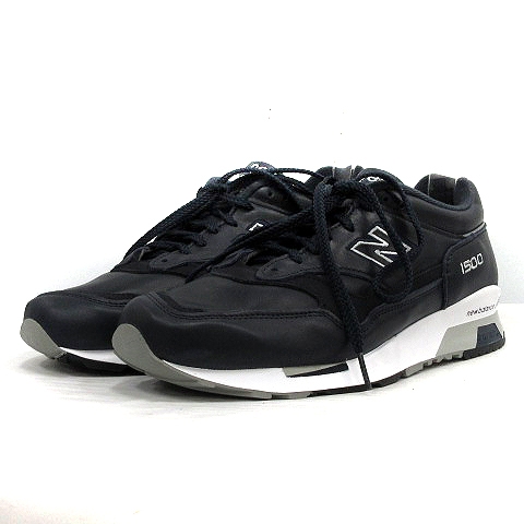 ニューバランス NEW BALANCE UK製 M1500NAV スニーカー レザー US9  