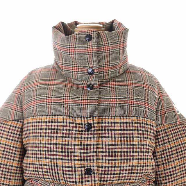 モンクレール MONCLER 18AW CER セル チェック ダウンジャケット 