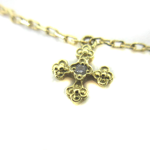AHKAH アンクレット クロス ダイヤ AHKAH アンクレット クロス ダイヤ DIAMOND CROSS ANKLET(5ZU0033