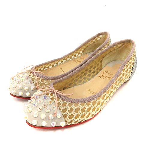 クリスチャンルブタン Christian louboutin パンプス バレエシューズ 