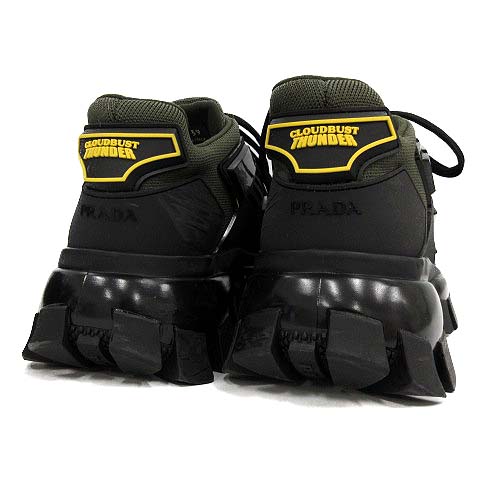PRADA CLOUDBUST THUNDERクラウドバストサンダースニーカー Prada Pre-Owned クラウドバスト サンダー スニーカー | ブラック