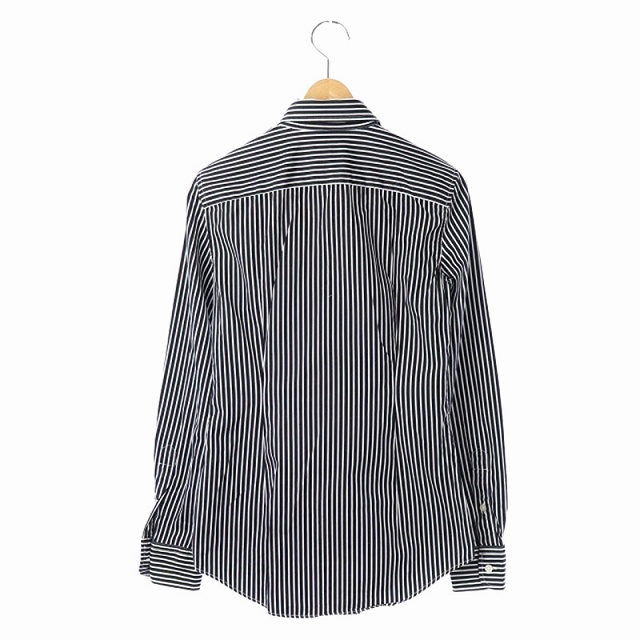 ポロ ラルフローレン Polo Ralph Lauren Custom Fit ストライプ 長袖シャツ カスタムフィット 0 黒 白 Hs Os メンズ 170 ベクトルパーク