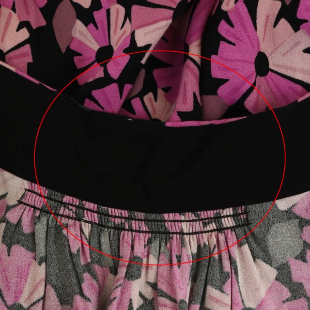 ケイトスペード KATE SPADE フローラルスモックワンピース ひざ ケイトスペード KATE SPADE フローラルスモックワンピース ひざ