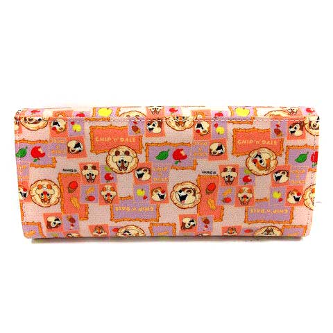 サマンサタバサプチチョイス Samantha Thavasa Petit Choice ディズニー 長財布 二つ折り チップとデール 茶 ブラウン Yi8 レディース 170 ベクトルパーク