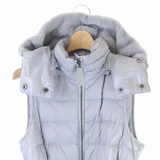 ARMANI EXCHANGE ダウンベスト グレー フード付き