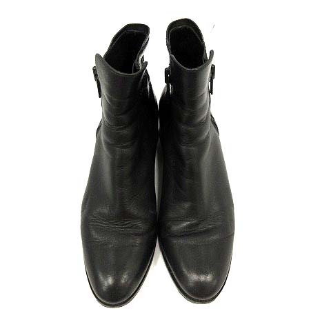 【おトク】 3.1 24.5cm 38.5 サイドジップ ショート ブーツ フィリップリム - 長靴/レインシューズ