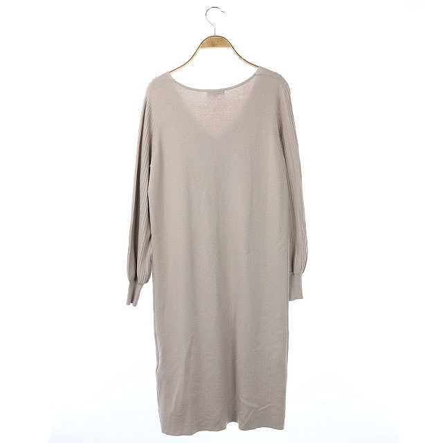 プラステ Plst 19aw ニット ワンピース ロング ミモレ丈 長袖 S ピンクグレージュ Df Os レディース 170 ベクトルパーク プラステ Plst 19aw ニット ワンピース ロング ミモレ丈 長袖 S ピンクグレージュ Df Os レディース 170 ベクトルパーク