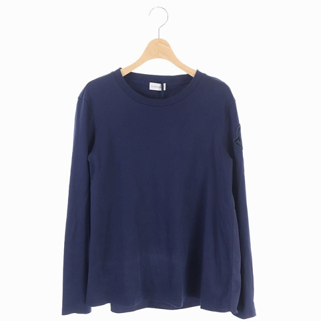 モンクレール MONCLER maglia girocollo 袖ワッペン バック切替 