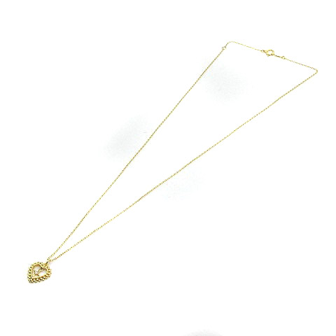 アーカー AHKAH ネックレス ペンダント ラブランハート ダイヤモンド 