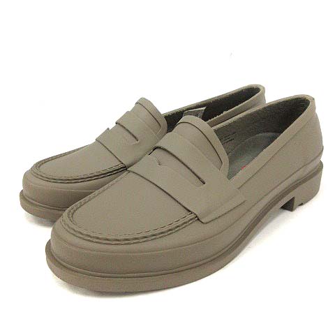 ハンター Hunter リファインド ペニーローファー ラバー ローヒール Uk4 23cm カーキ Wff1006rma Yi38 レディース 170 ベクトルパーク