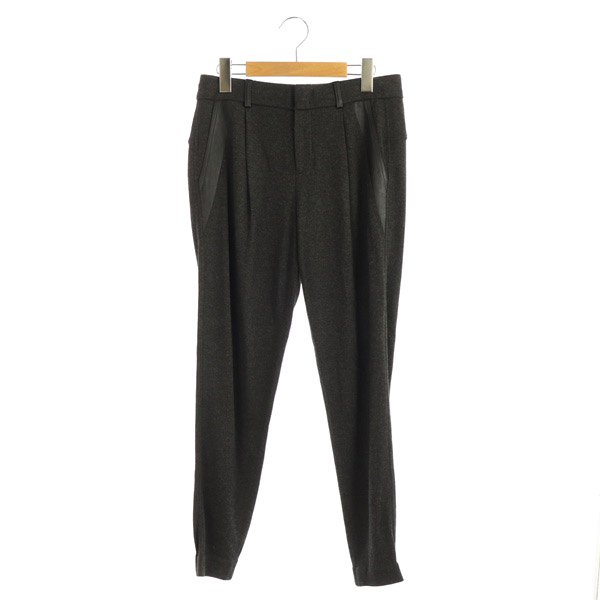 ヴィンス Vince パンツ テーパード 切替 0 チャコールグレー My Os レディース 170 ベクトルパーク