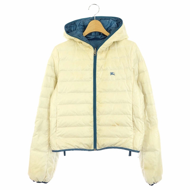 バーバリーブルーレーベル BURBERRY BLUE LABEL リバーシブルダウン 