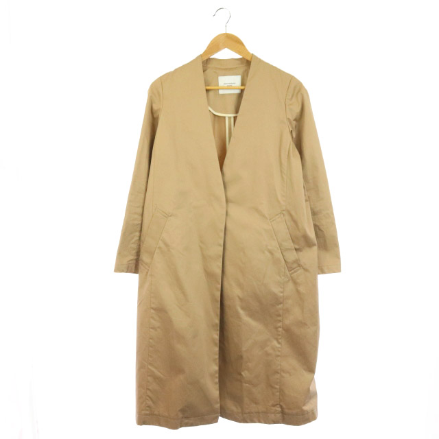 アーバンリサーチ ドアーズ Urban Research Doors 19ss コットン ノーカラーコート スプリング ロング One ベージュ Hs Os レディース 170 ベクトルパーク