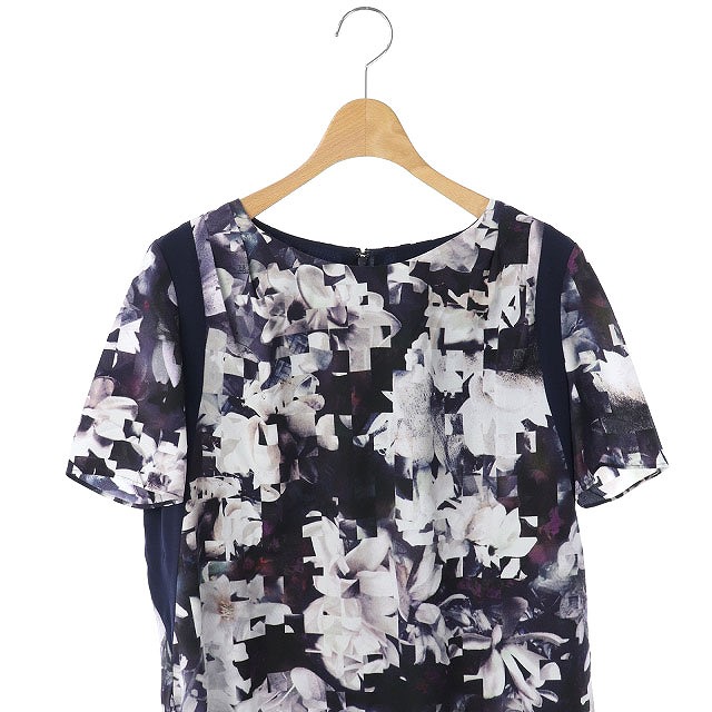 Paul Smith black 花柄ワンピース ノースリーブワンピース ✨大人の