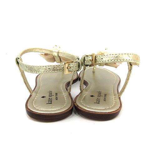 ケイトスペード KATE SPADE サンダル ストラップ トング フラット  
