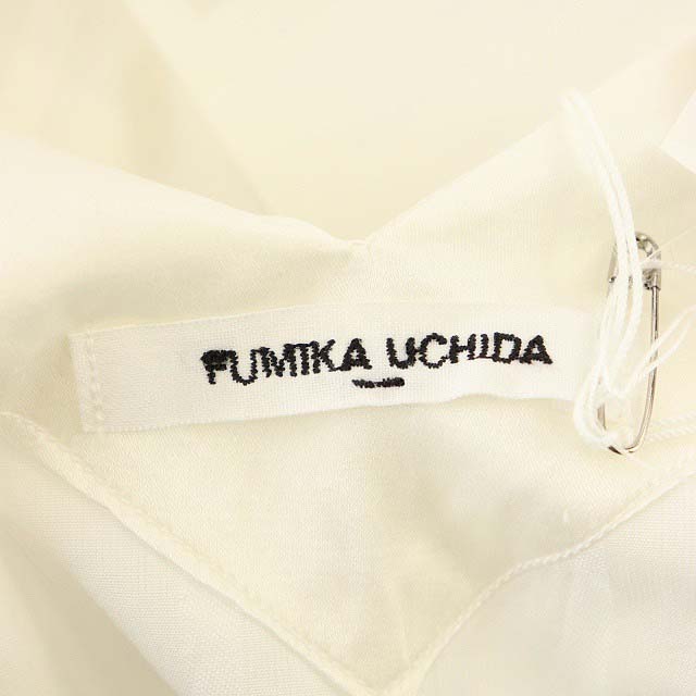 正規激安 フミカ ウチダ Fumika Uchida Arrow Stripe Kaftan カフタンワンピース ロング 五分袖 34 白 ホワイト 値引 Theblindtigerslidell Com