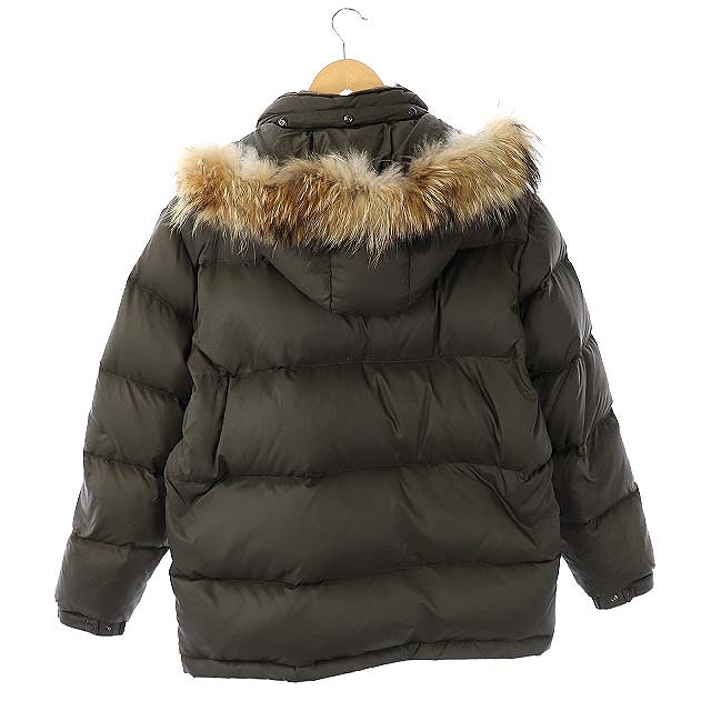 ポールスミス PAUL SMITH PS ラクーンファー付きダウンジャケット  