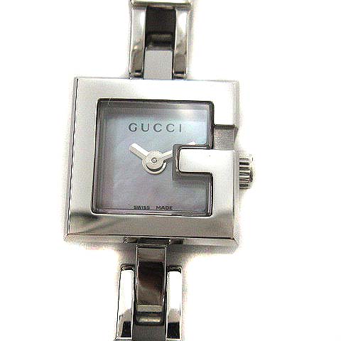 グッチ GUCCI 腕時計 Gミニ シェル文字盤 クオーツ シルバー色 /YO26  