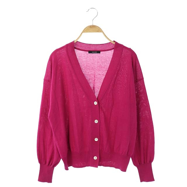 ジャーナルスタンダード Journal Standard 19ss Htリヨセルコットンカーディガン ニット Vネック 長袖 ボタンダウン ビビットピンク Cm Os レディース 170 ベクトルパーク