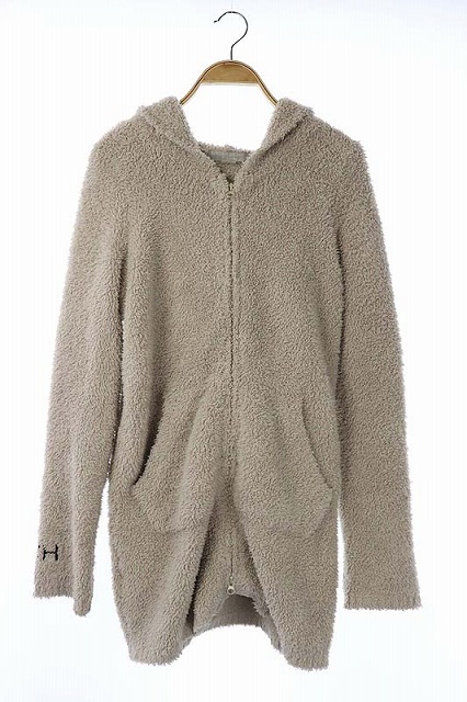 ベアフットドリームス Barefoot Dreams ロンハーマン別注 袖ロゴボアパーカー ジップアップ フード S ベージュ Df Os メンズ 170 ベクトルパーク ベアフットドリームス Barefoot Dreams ロンハーマン別注 袖ロゴボアパーカー ジップアップ フード S ベージュ Df Os メンズ 170 ベクトルパーク