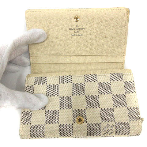 ルイヴィトン LOUIS VUITTON ダミエ アズール ポルトフォイユ