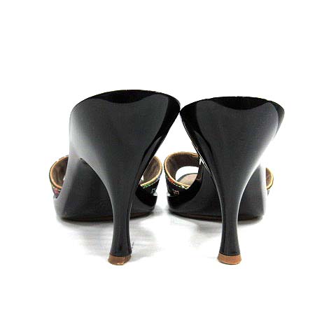 ルイヴィトン LOUIS VUITTON ミュール サンダル ピンヒール モノグラム