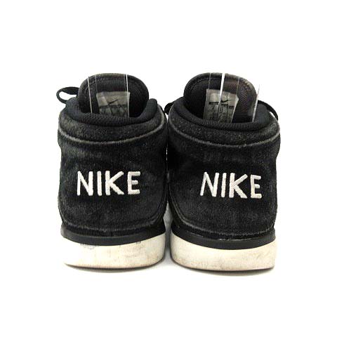 ナイキ スニーカー／Suketo 2 MID Leather 黒 / ブラック NIKE 無地 ナイキ NIKE SUKETO 2 MID LEATHER スキート 2 ミッド スニーカー
