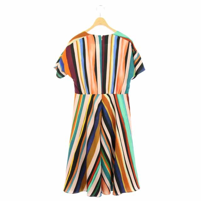 ポールスミス PAUL SMITH エクスプレッシブストライプ ワンピース ひざ  