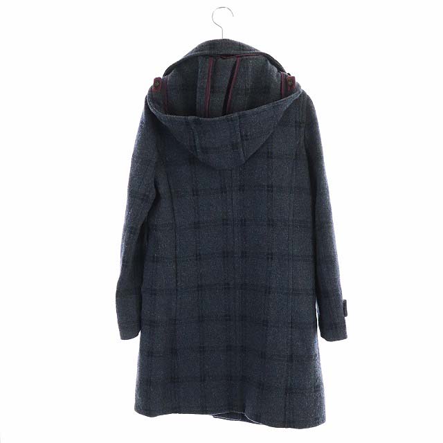 ポールスミス PAUL SMITH チェック柄ダッフルコート アウター