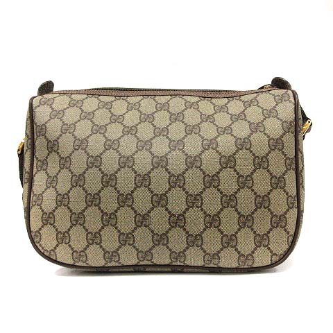 GUCCI ショルダーバッグ　GG柄 グッチ GUCCI オールド ショルダーバッグ GG柄 ヴィンテージ PVC