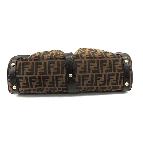 フェンディ FENDI ボルサ マジック ハンドバッグ ワンハンドル ズッカ 