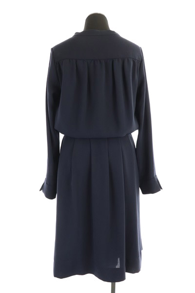 ステュディオス Studious 長袖ワンピース ロング 長袖 0 F 紺 ネイビー My Os レディース 170 ベクトルパーク