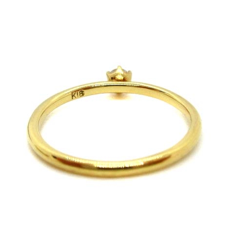 AHKAH K18YG ダイヤモンド アーカー ピンキーリン ahkah AHKAH ピンキーリング ダイヤモンド リング アーカー k18yg ゴールド