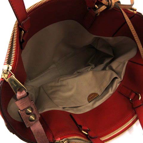 クロエ CHLOE サム SAM トートバッグ ハンドバッグ レザー ポーチ付き 