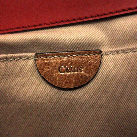 クロエ CHLOE サム SAM トートバッグ ハンドバッグ レザー ポーチ付き 
