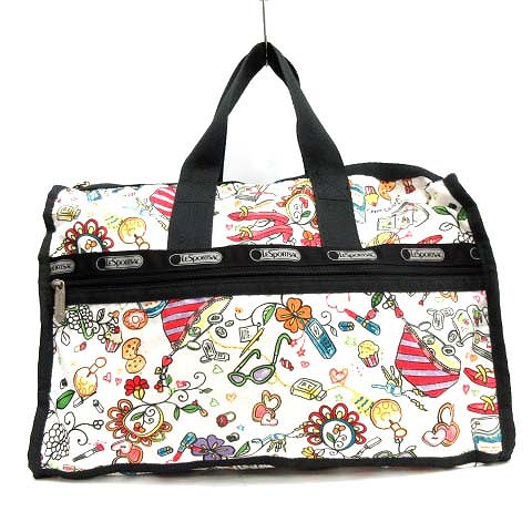 人気柄/美品】レスポートサックブレンダオルテガ柄ミニボストンバッグ