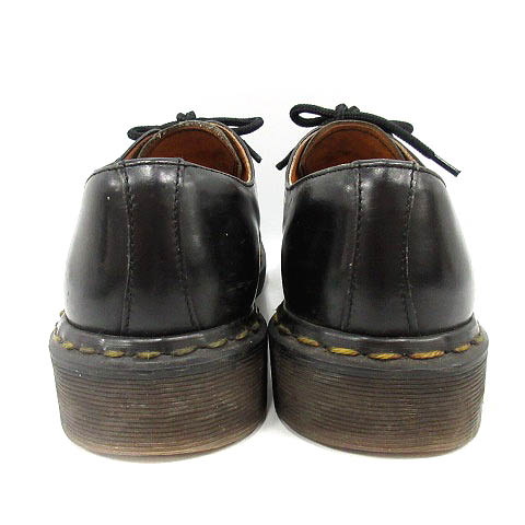 Dr. Martens ブラックレースアップシューズ ローファー 24cm ドクター
