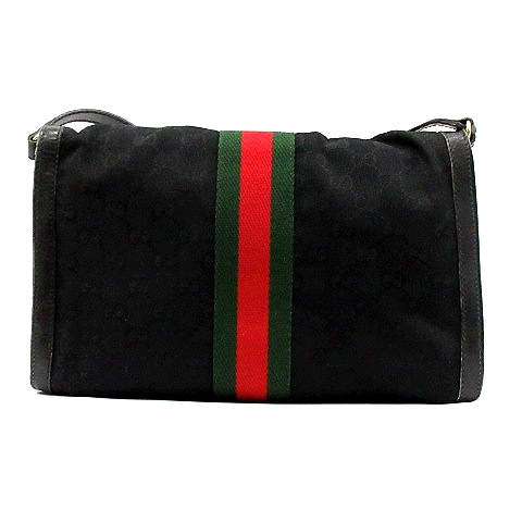 グッチ GUCCI オールドグッチ シェリーライン GGキャンバス ショルダー 