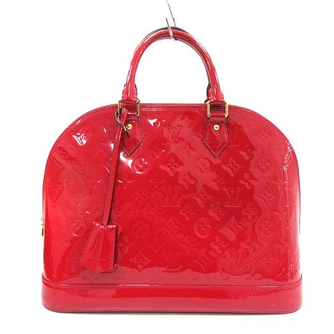 ルイヴィトン LOUIS VUITTON モノグラム アルマGM ヴェルニ 
